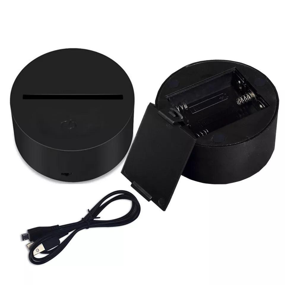 BTS LAMP LED LIGHT CHANGES COLOR (16 COLORS) WITH REMOTE CONTROL