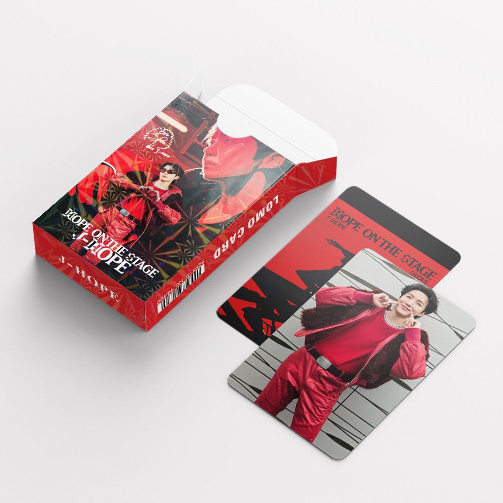 JHOPE āHOPE ON THE STAGEā 92 PCS (60 PHOTOCARDS + 32 STICKERS)