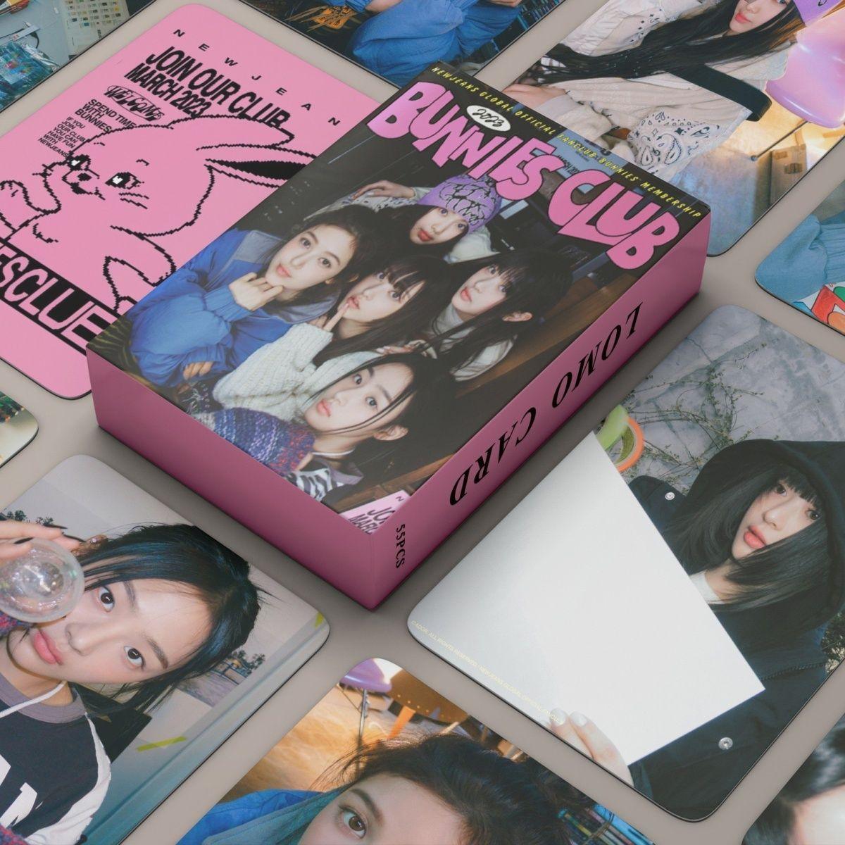 PHOTOCARDS NEWJEANS BUNNIES CLUB