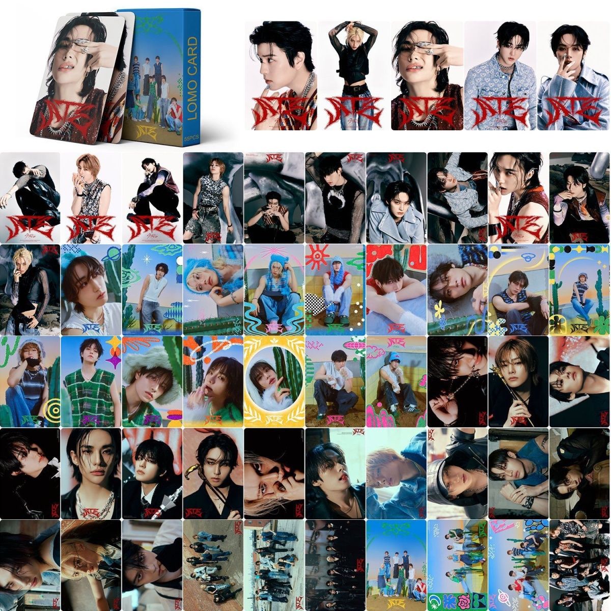 STRAY KIDS PHOTOCARDS KARMA, ATE, HOP, GIANT, 5 STAR, MANIAC, MAXIDENT + VARIOUS OPTIONS!✨ (55 PCS)