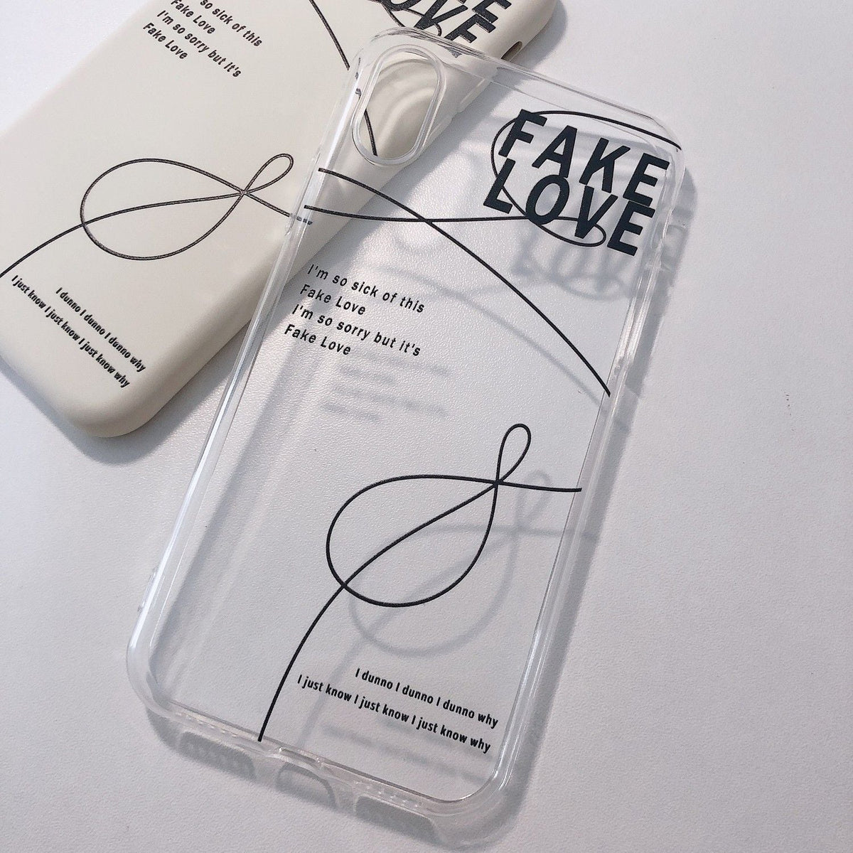 BTS FAKE LOVE CELL PHONE CASES - IPHONE VARIOUS MODELS!