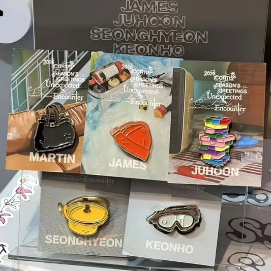 CORTIS PIN BROOCHES
