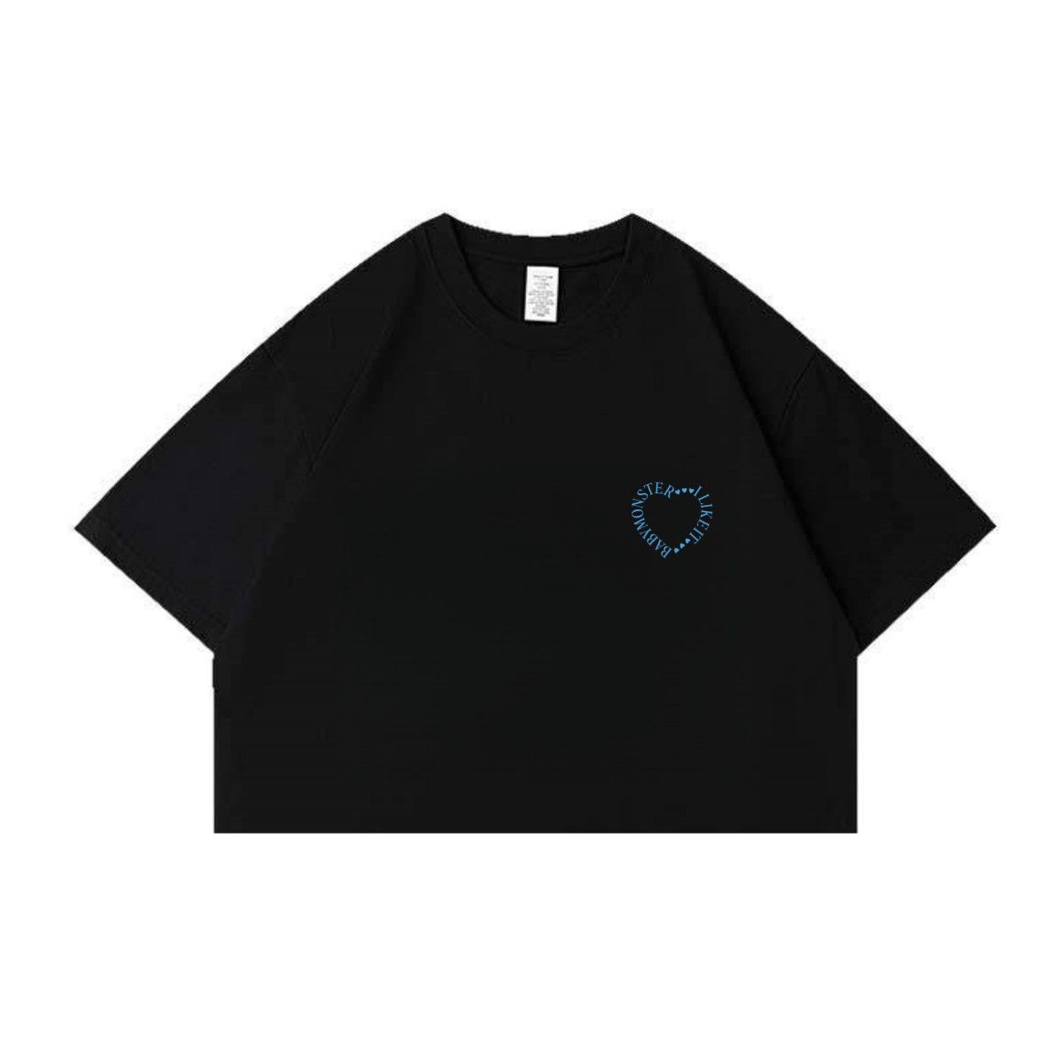 BABYMONSTER T SHIRT / CROPPED 100% COTTON