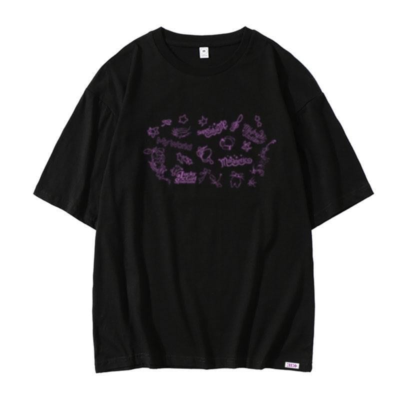 ILLIT SUPER REAL ME T SHIRT 100% COTTON