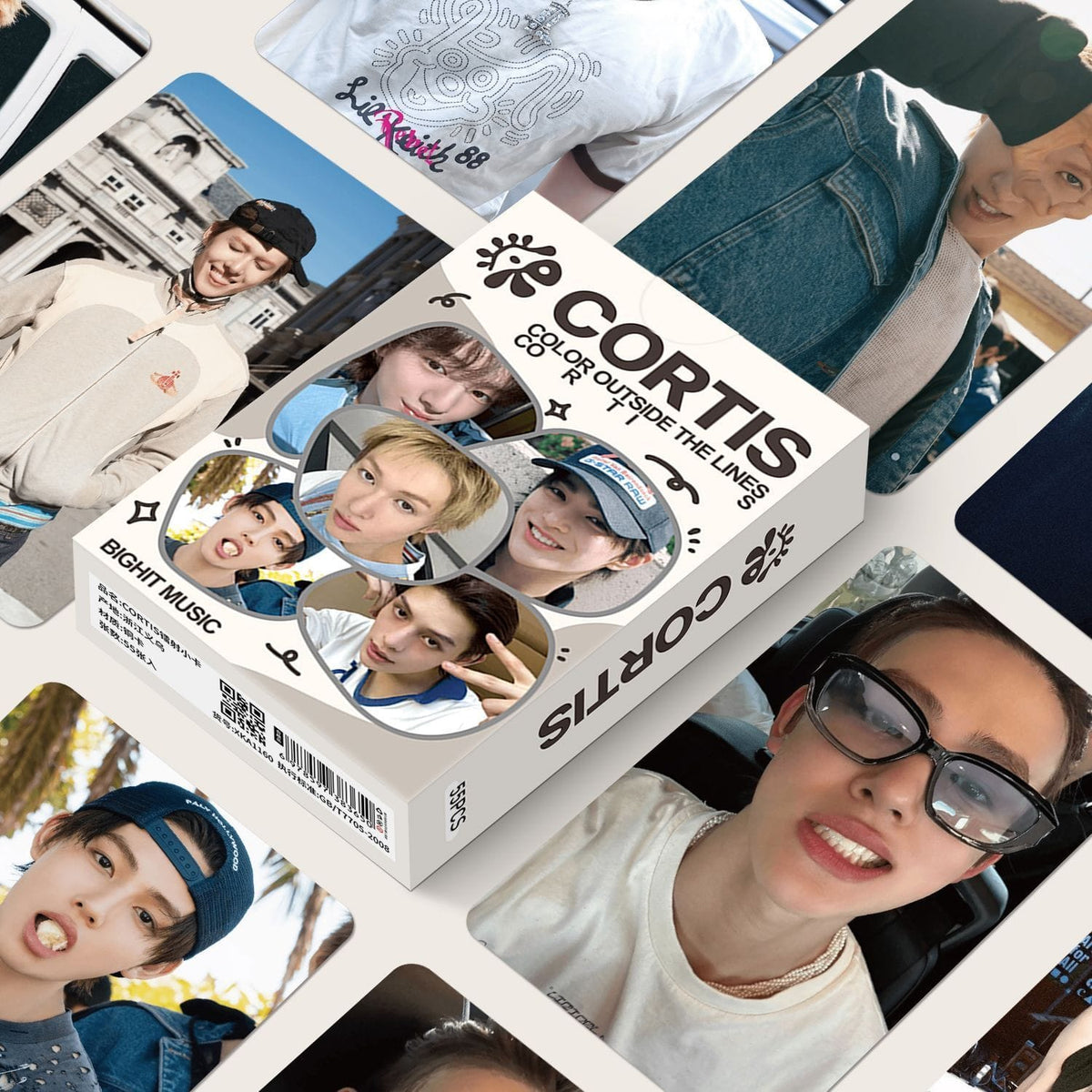 CORTIS PHOTOCARDS 55 PCS