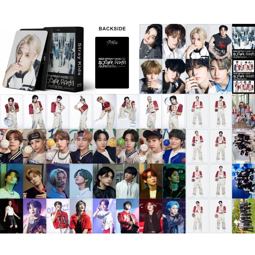 STRAY KIDS PHOTOCARDS KARMA, ATE, HOP, GIANT, 5 STAR, MANIAC, MAXIDENT + VARIOUS OPTIONS!✨ (55 PCS)