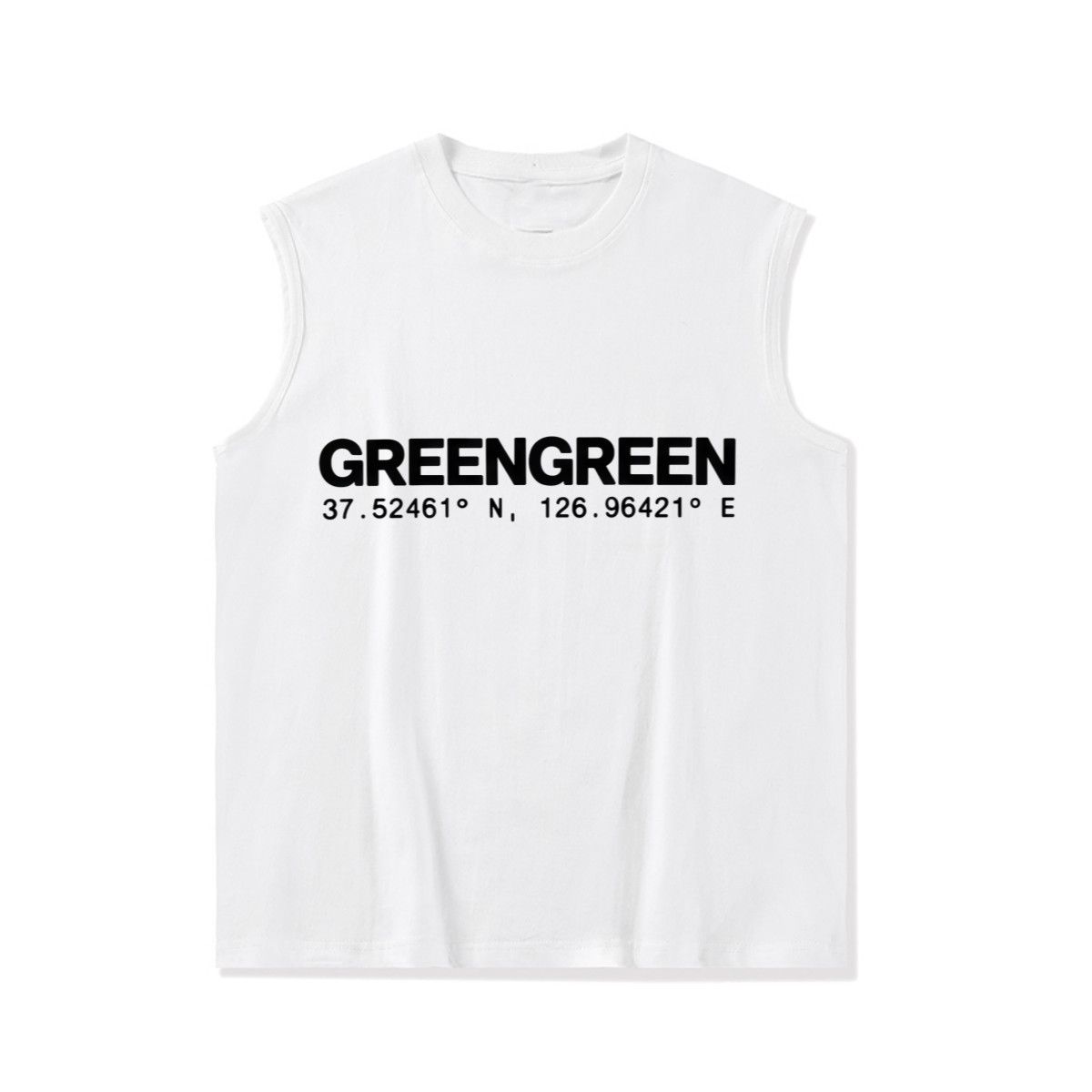 CORTIS T SHIRT GREENGREEN 100% COTTON