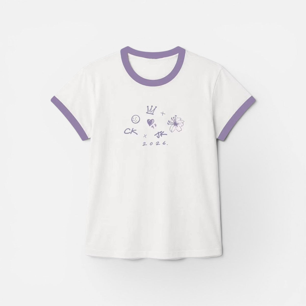 BTS JUNGKOOK CK T-SHIRTS 100% COTTON